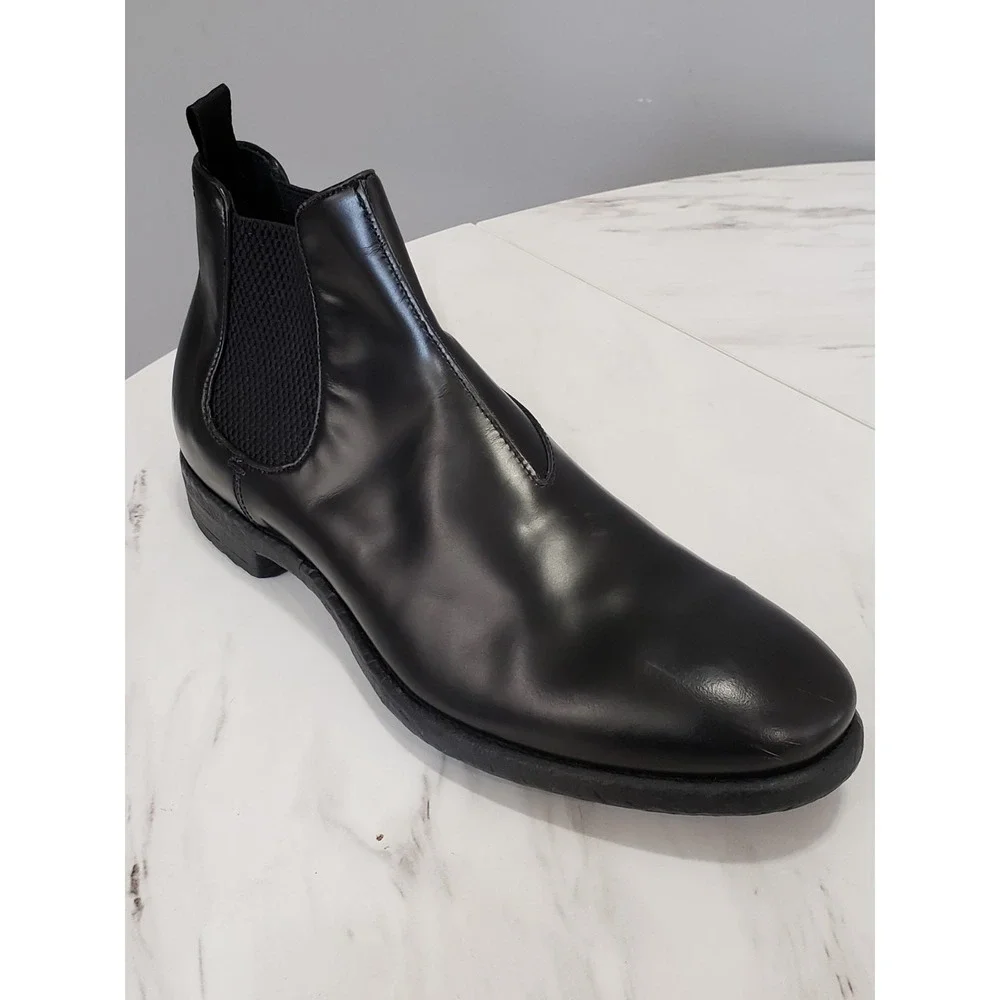 NEVER WORN HAS‎ SCUFF Officine Creative Chelsea Boots Prince Men's Black Size 41